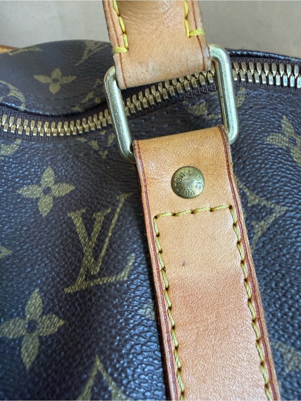 Louis Vuitton Monogram KeepAll 50 - Picture 3 of 10